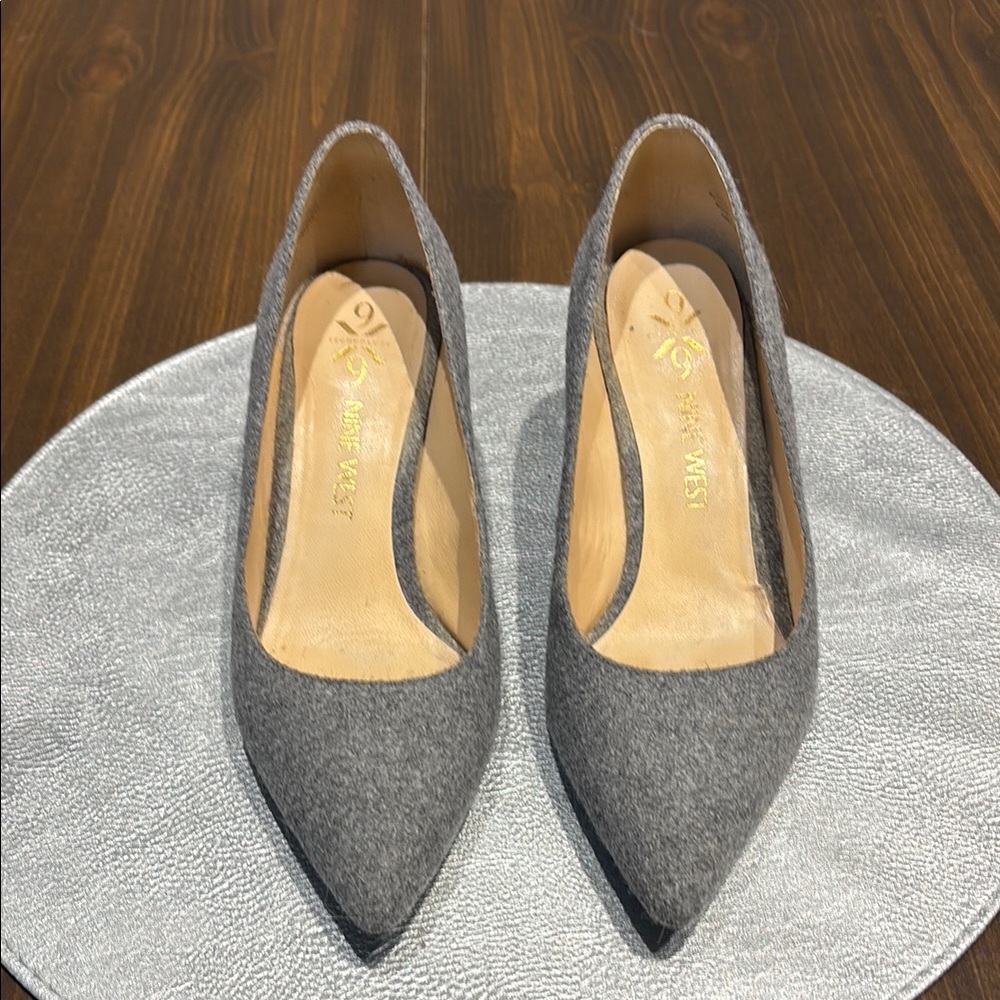 Nine West Charcoal Women's Heels